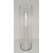 Vaso de Vidro Tubo Incolor G Vaso de Vidro Tubo Incolor G